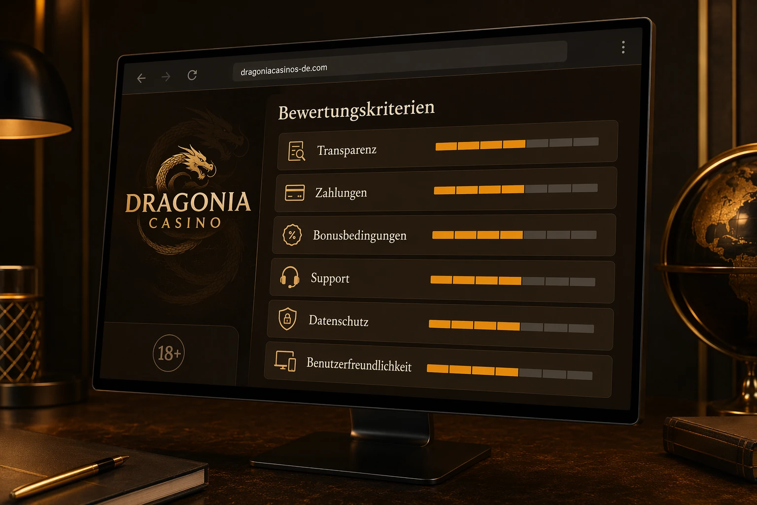 Dragonia Casino Bewertung: Kriterien statt Superlative